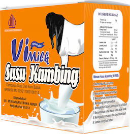 Susu Kambing Etawa Vanila (200 gr)
