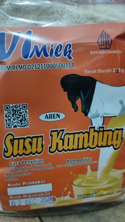 Susu Kambing Etawa Aren
(Kemasan Plastik / 200 gr)