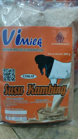 Susu Kambing Etawa Coklat
(Kemasan Plastik / 250 gr)